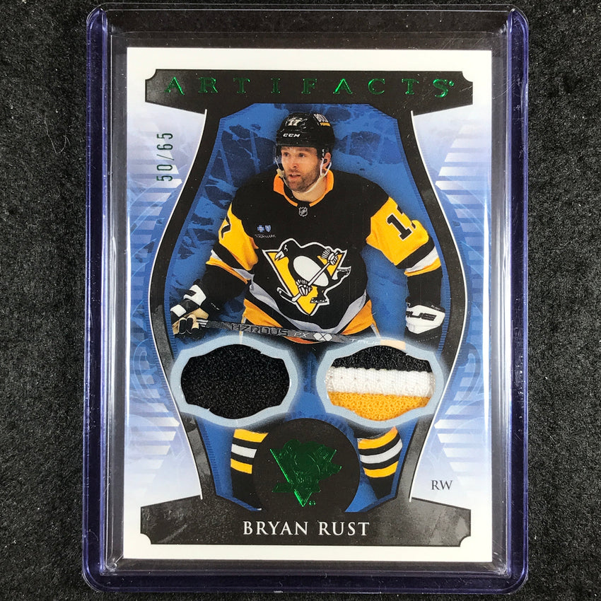 2023-24 Artifacts Hockey BRYAN RUST Base Material Patch Relic 50/65 #3
