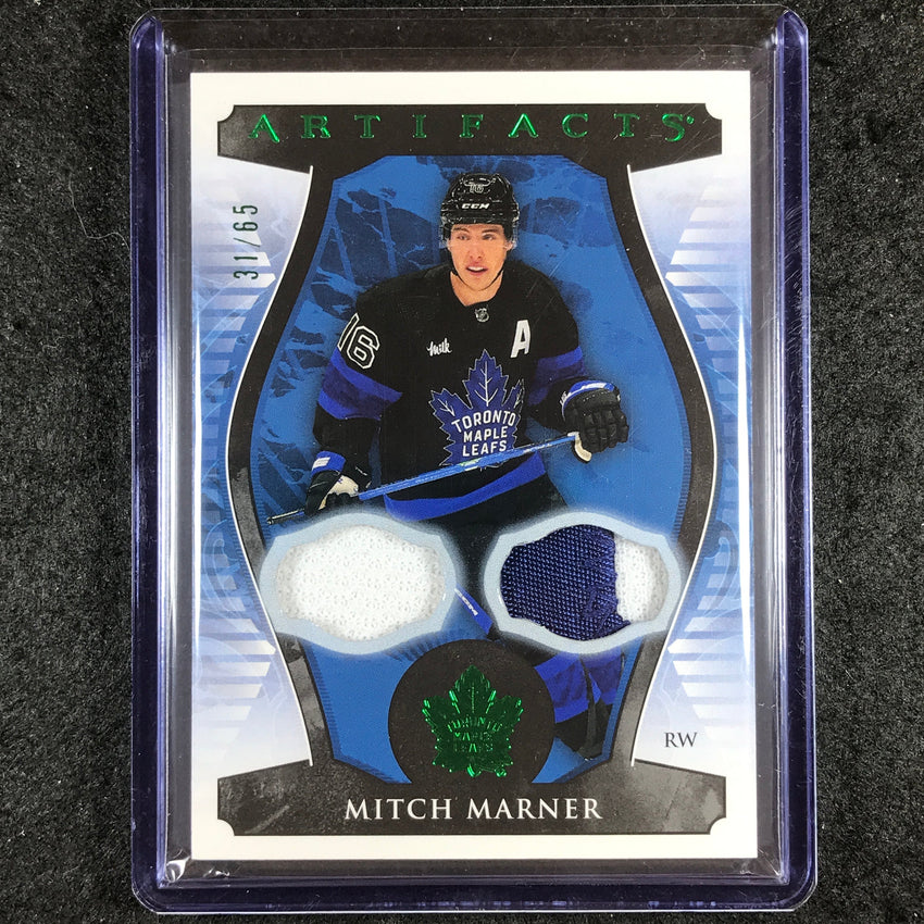 2023-24 Artifacts Hockey MITCH MARNER Base Material Patch Relic 31/65 #6