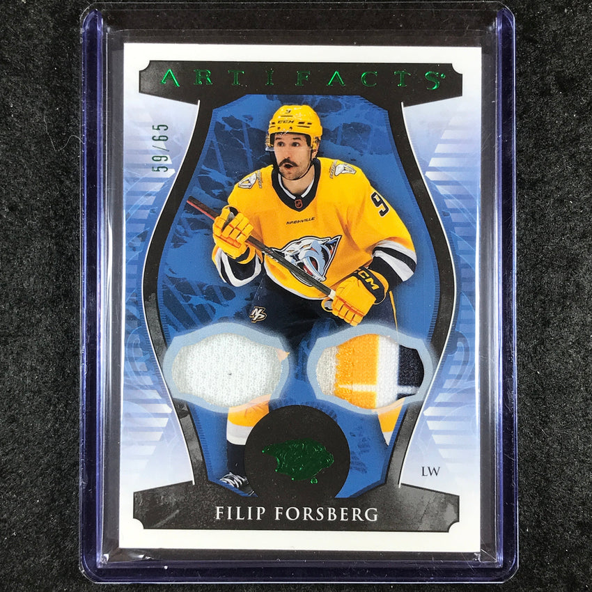 2023-24 Artifacts Hockey FILIP FORSBERG Base Material Patch Relic 59/65 #83
