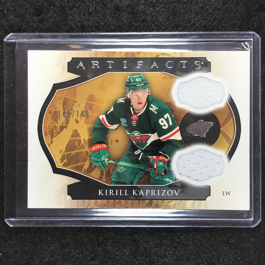 2023-24 Artifacts Hockey KIRILL KAPRIZOV Base Material Horizontal Jersey 141/149