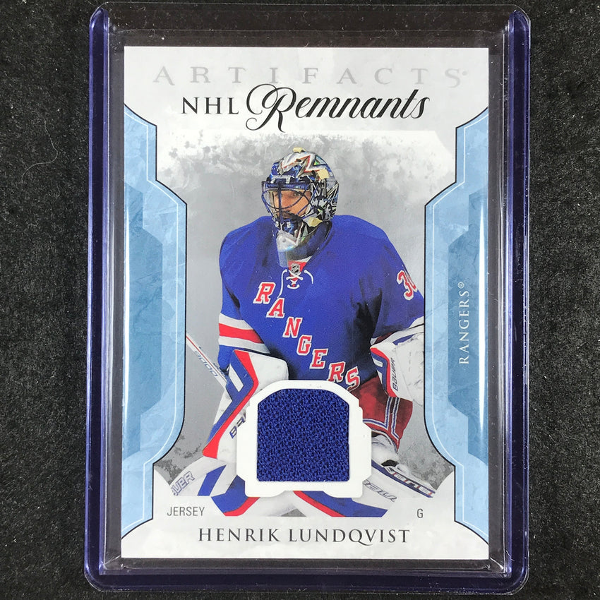 2023-24 Artifacts Hockey HENRIK LUNDQVIST NHL Remnants Jersey Relic #HL
