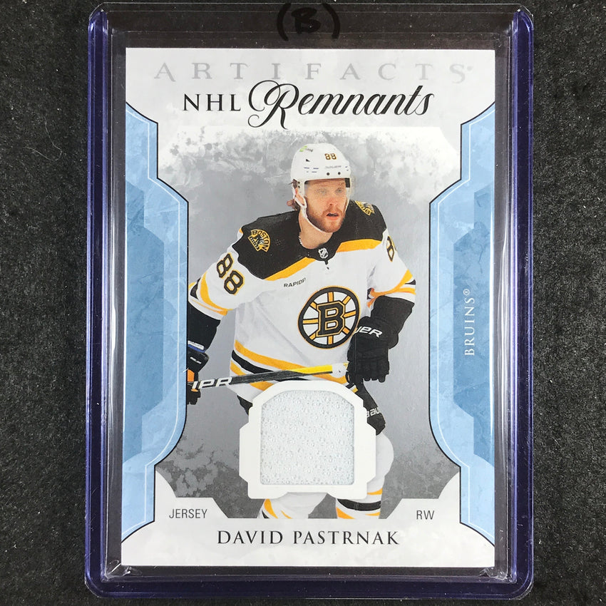 2023-24 Artifacts Hockey DAVID PASTRNAK NHL Remnants Jersey Relic #DP (B)