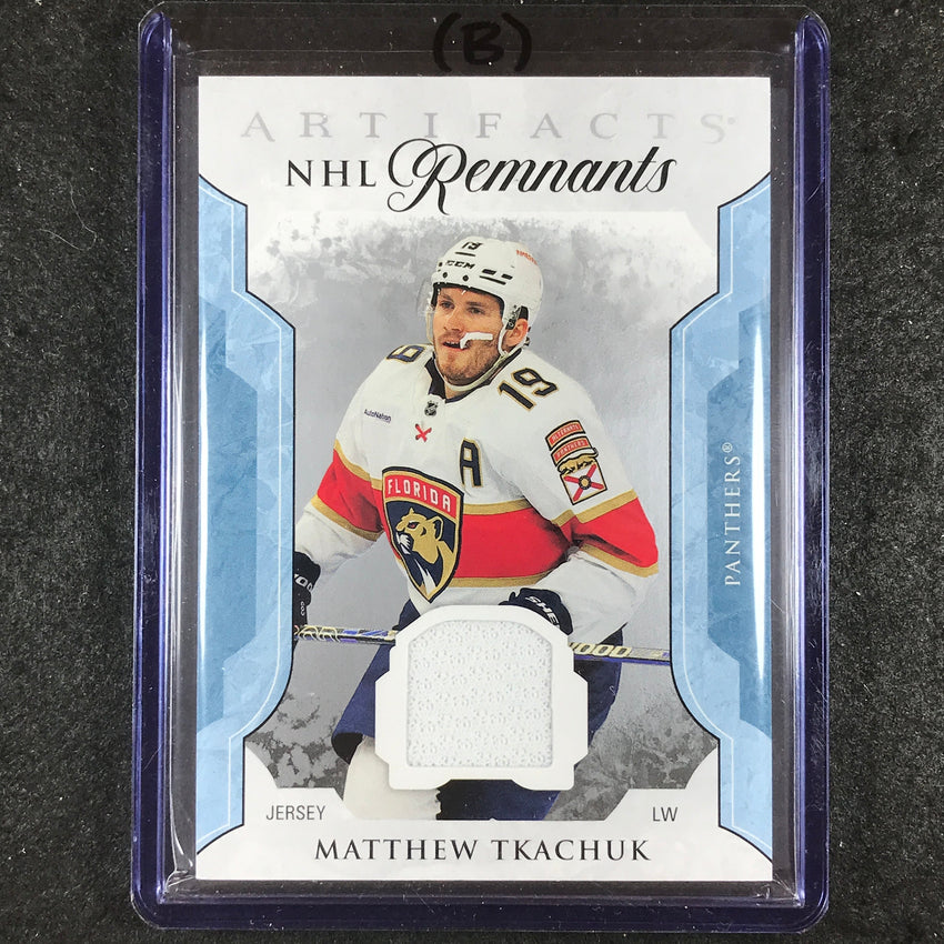 2023-24 Artifacts Hockey MATTHEW TKACHUK NHL Remnants Jersey Relic #MT (B)