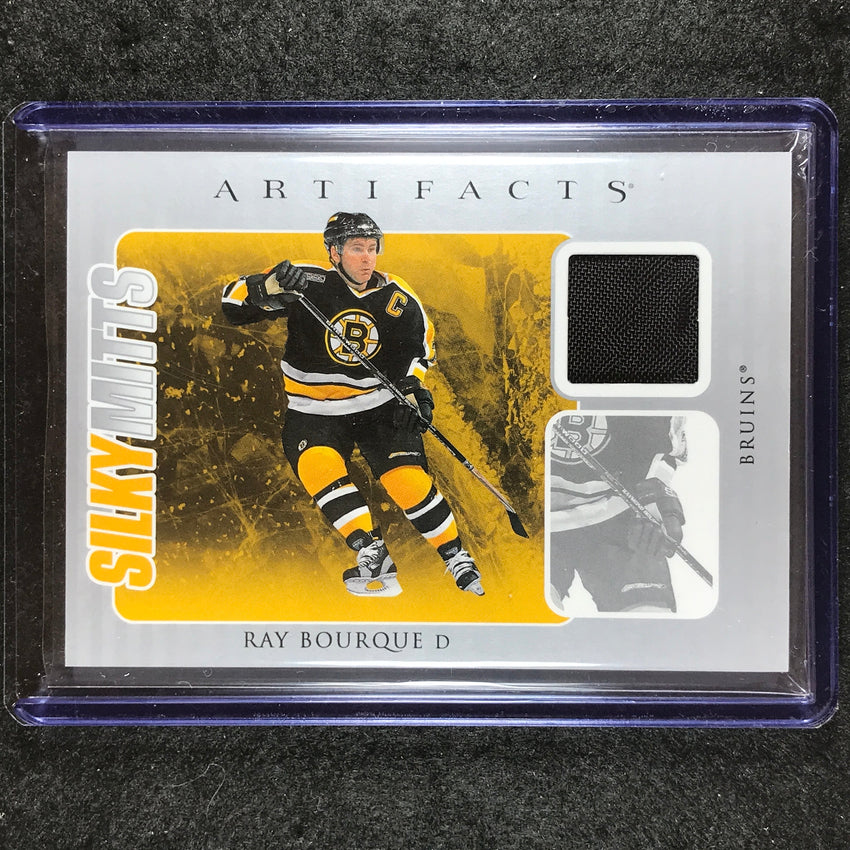 2023-24 Artifacts Hockey RAY BOURQUE Silky Mitts Relic #RB
