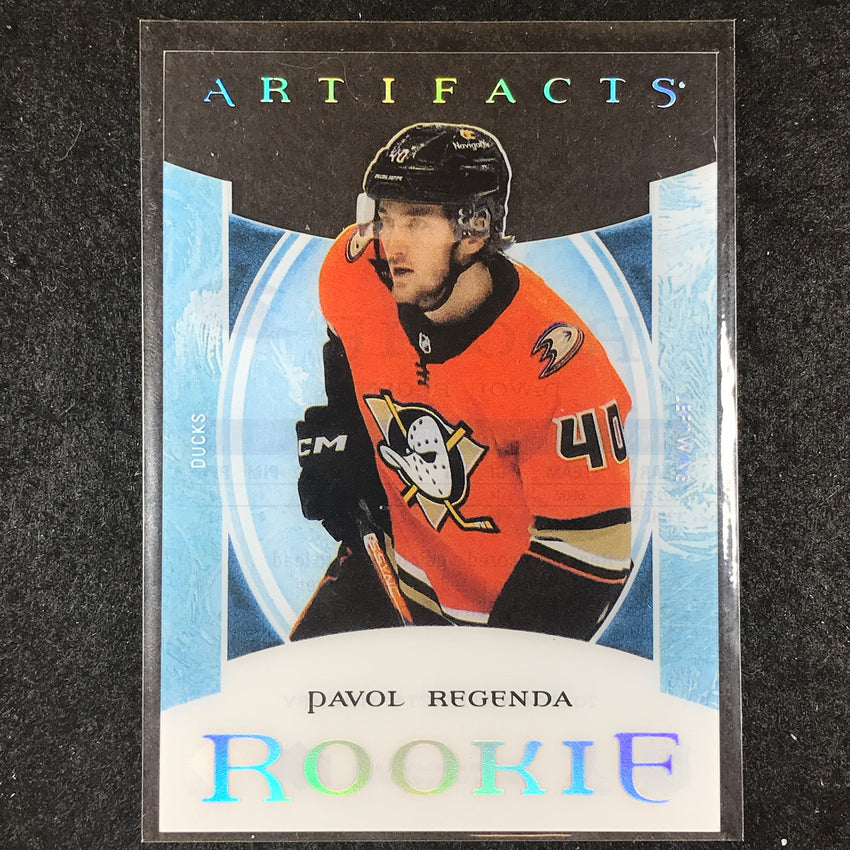 2023-24 Artifacts Hockey PAVOL REGENDA Clear Cut Rookies Update #201