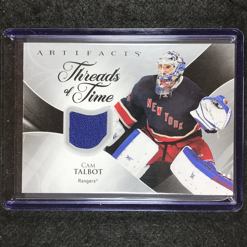 2023-24 Artifacts Hockey CAM TALBOT Threads of Time Jersey Relic #CT