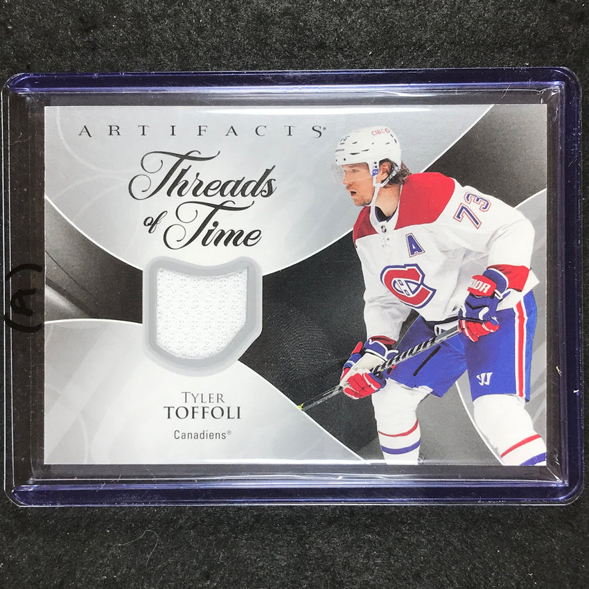 2023-24 Artifacts Hockey TYLER TOFFOLI Threads of Time Jersey Relic #TO (A)