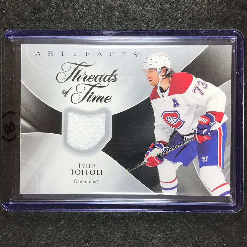 2023-24 Artifacts Hockey TYLER TOFFOLI Threads of Time Jersey Relic #TO (B)