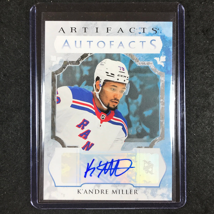 2023-24 Artifacts Hockey K'ANDRE MILLER Auto Facts #KM
