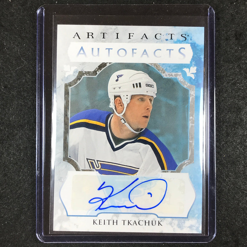 2023-24 Artifacts Hockey KEITH TKACHUK Auto Facts #KT