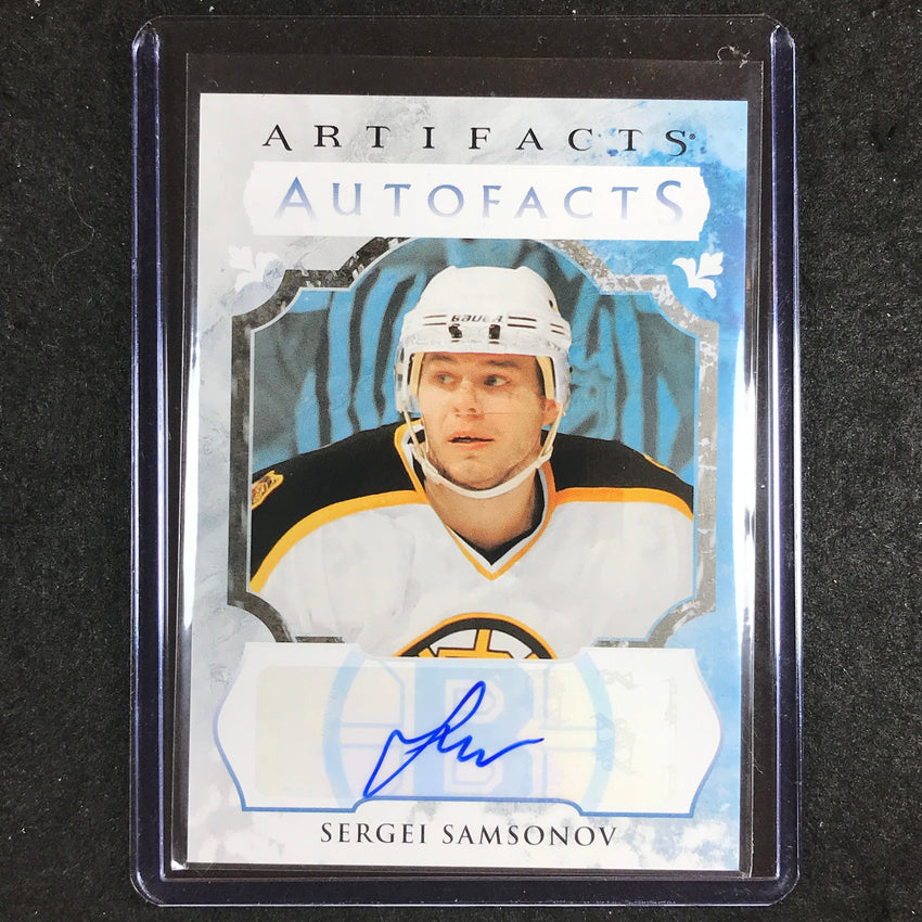 2023-24 Artifacts Hockey SERGEI SAMSONOV Auto Facts #SS