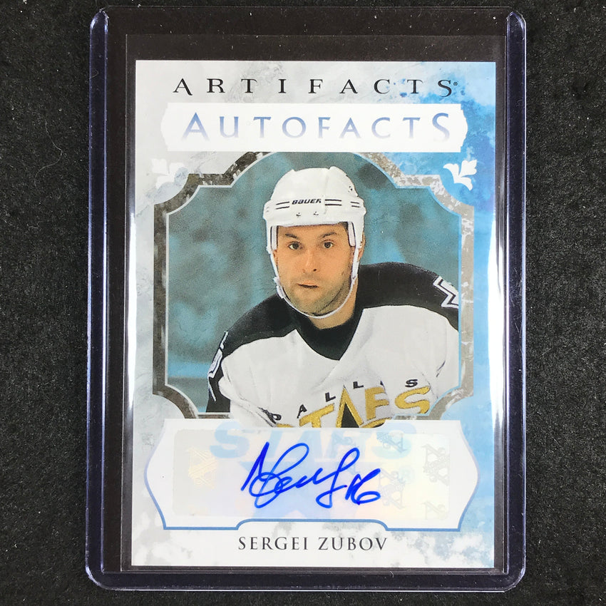 2023-24 Artifacts Hockey SERGEI ZUBOV Auto Facts #SZ