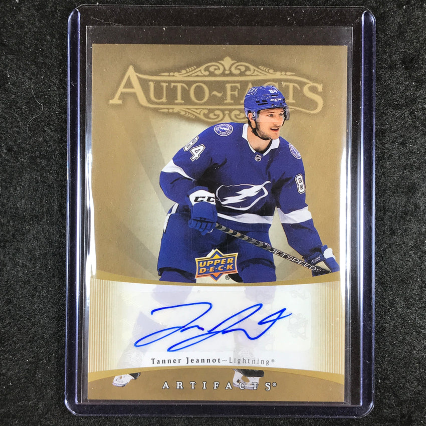 2023-24 Artifacts Hockey TANNER JEANNOT 2005-06 Retro Auto Facts #TJ