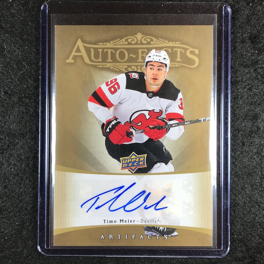 2023-24 Artifacts Hockey TIMO MEIER 2005-06 Retro Auto Facts #TM