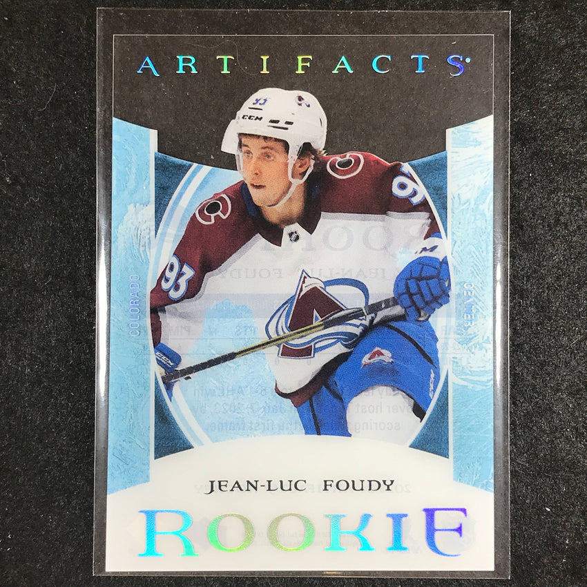 2023-24 Artifacts Hockey JEAN-LUC FOUDY Clear Cut Rookies Update #234