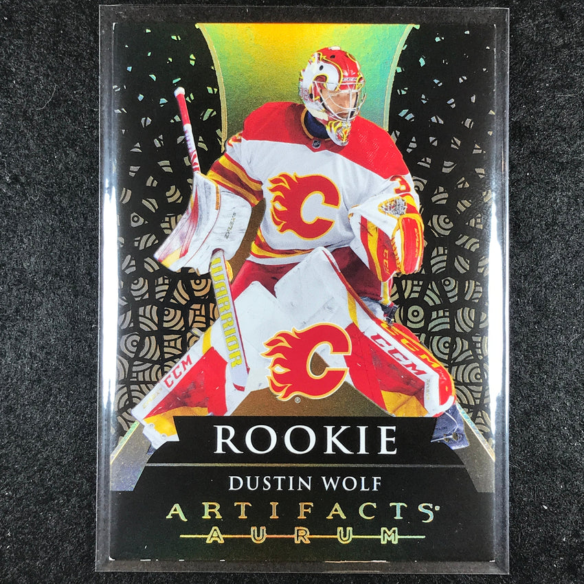 2023-24 Artifacts Hockey DUSTIN WOLF Rookie Aurum #33
