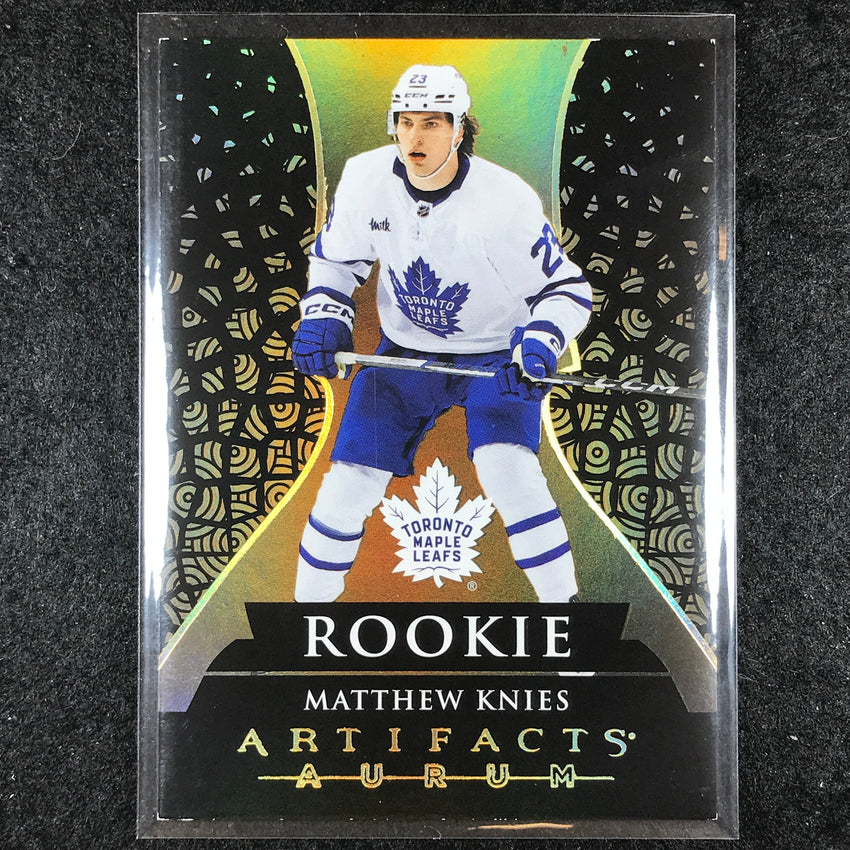 2023-24 Artifacts Hockey MATTHEW KNIES Rookie Aurum #40