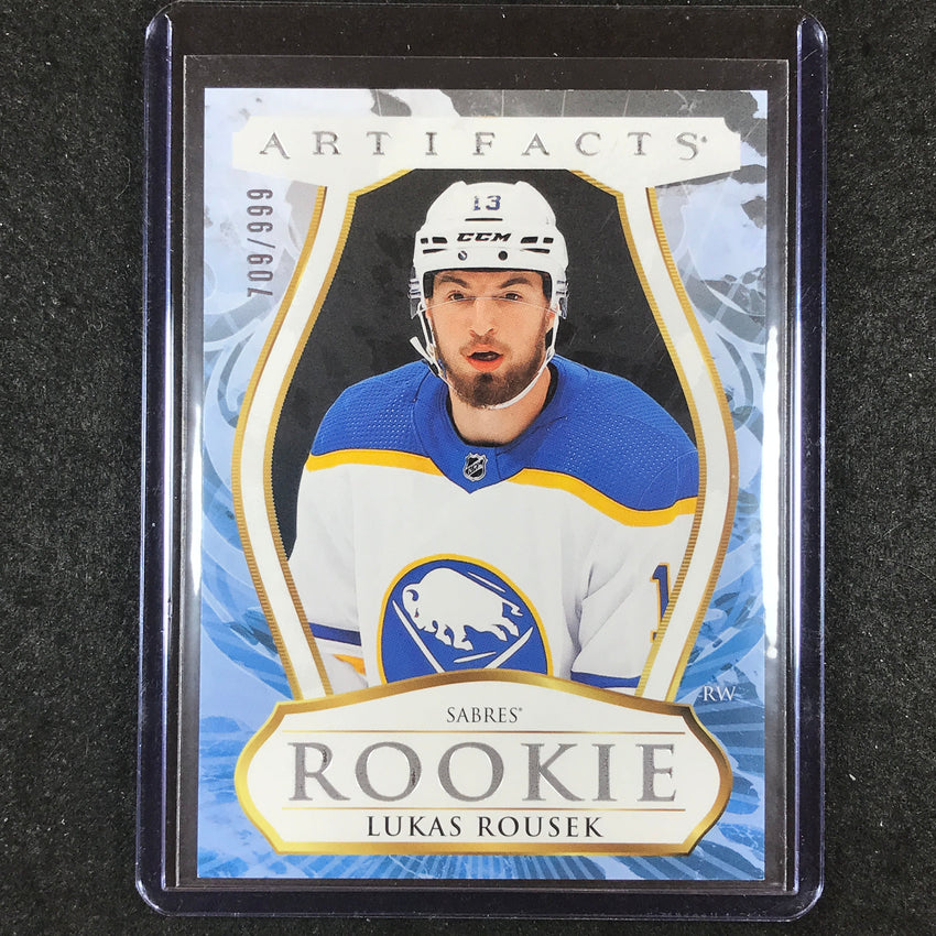 2023-24 Artifacts Hockey LUKAS ROUSEK Rookie Base 709/999 #180