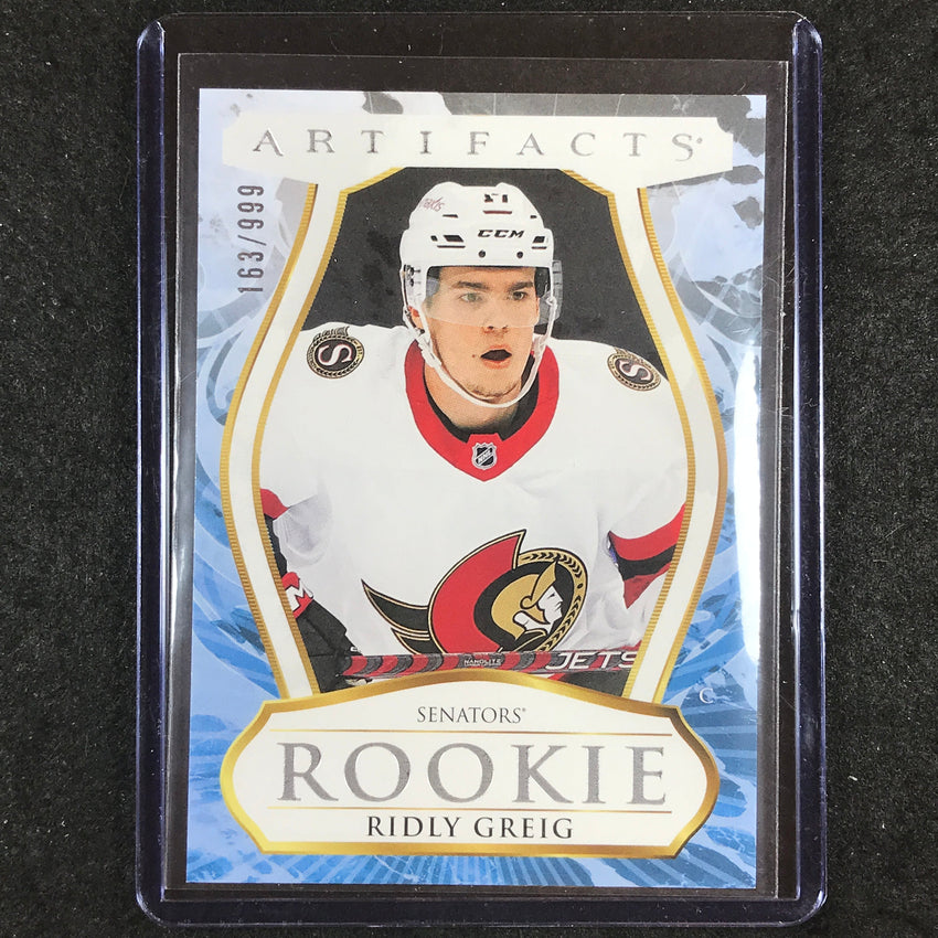2023-24 Artifacts Hockey RIDLY GREIG Rookie Base 163/999 #190