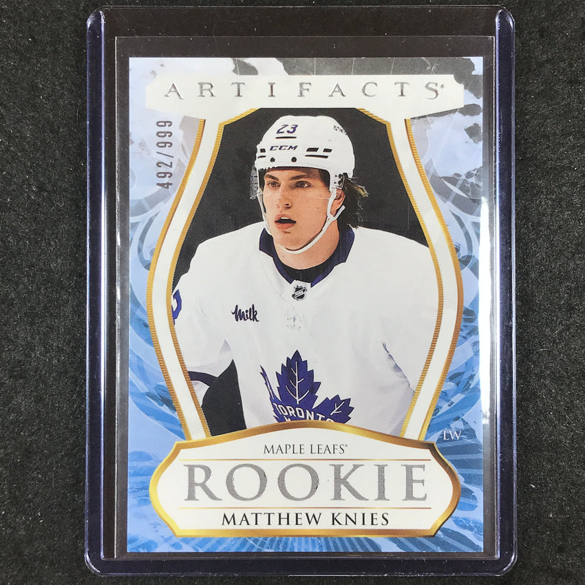 2023-24 Artifacts Hockey MATTHEW KNIES Rookie Base 492/999 #200