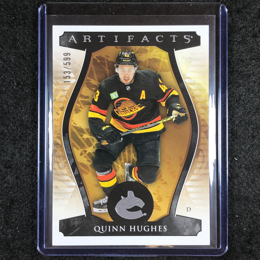 2023-24 Artifacts Hockey QUINN HUGHES Stars Base 153/599 #129