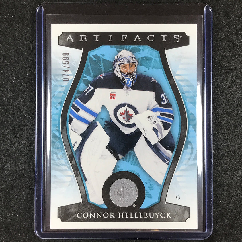 2023-24 Artifacts Hockey CONNOR HELLEBUYCK Goalies Base 74/599 #154