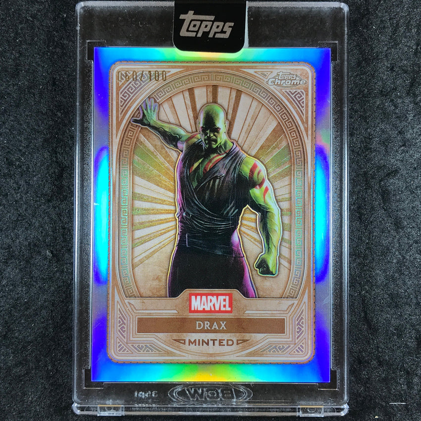 2025 Topps Marvel Mint DRAX Chrome Variation Bronze 60/100 #32