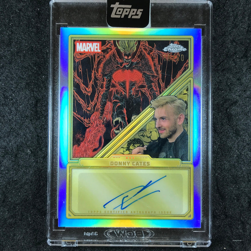 2025 Topps Marvel Mint KNULL DONNY CATES Chrome Autograph 18/50