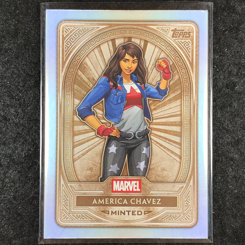 2025 Topps Marvel Mint AMERICA CHAVEZ Base Bronze #48
