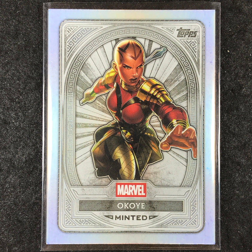 2025 Topps Marvel Mint OKOYE Base Silver #57
