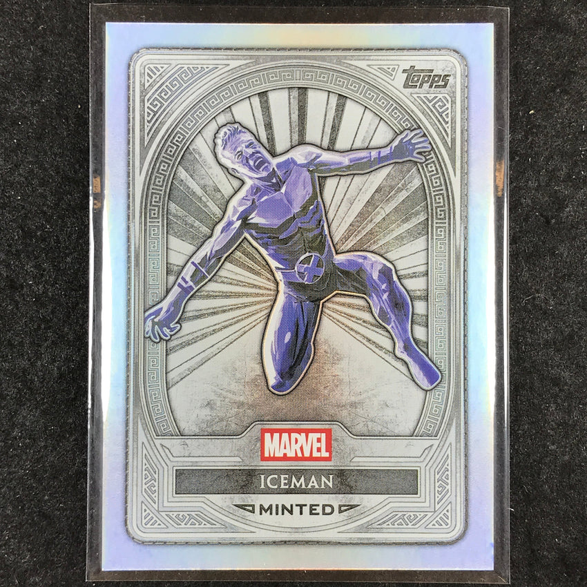 2025 Topps Marvel Mint ICEMAN Base Silver #70