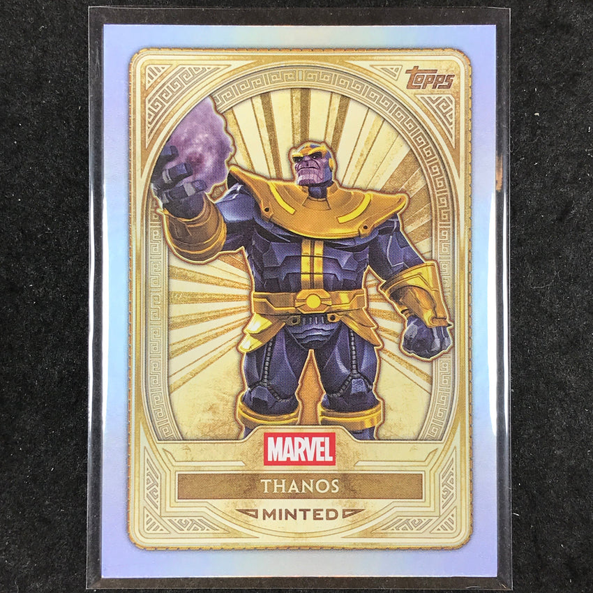 2025 Topps Marvel Mint THANOS Base Gold #77