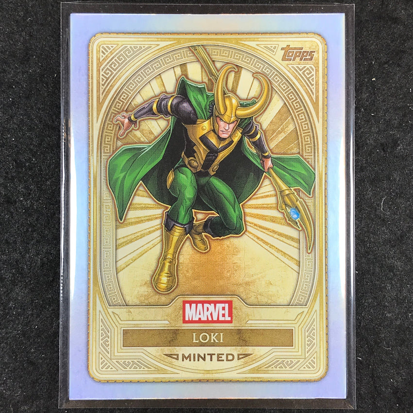 2025 Topps Marvel Mint LOKI Base Gold #80