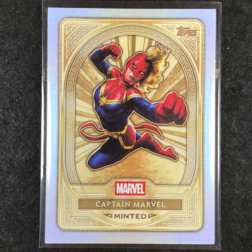 2025 Topps Marvel Mint CAPTAIN MARVEL Base Gold #81