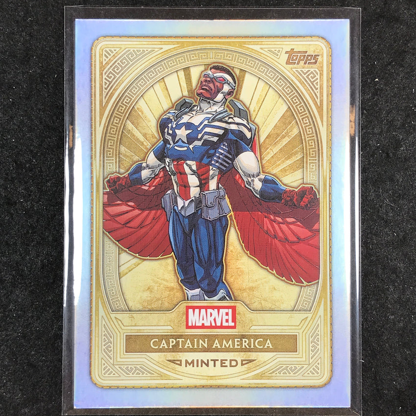 2025 Topps Marvel Mint CAPTAIN AMERICA Base Gold #89