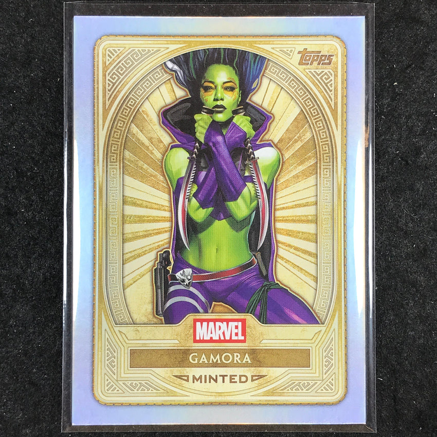 2025 Topps Marvel Mint GAMORA Base Gold #93