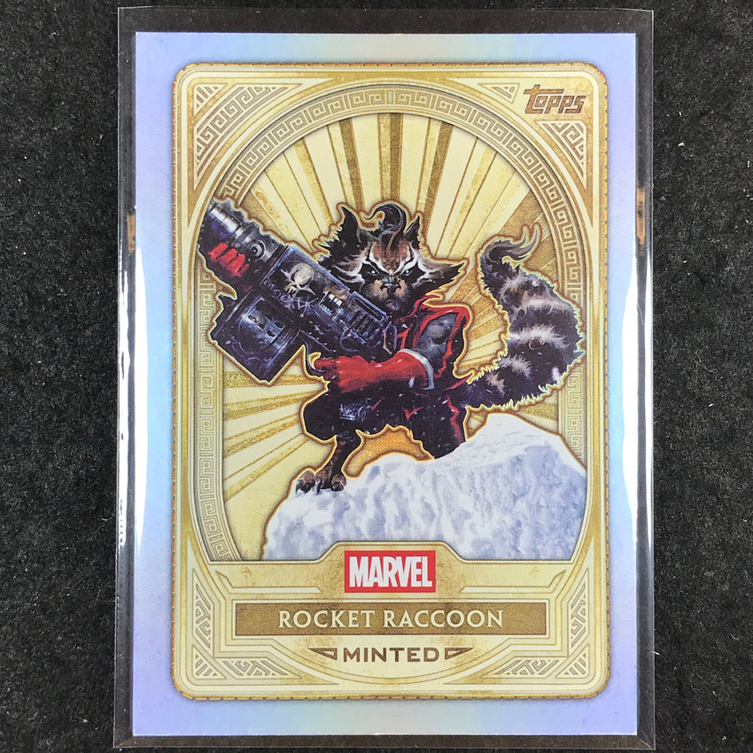 2025 Topps Marvel Mint ROCKET RACCOON Base Gold #99
