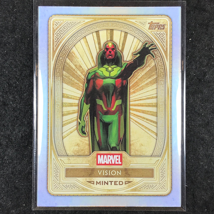 2025 Topps Marvel Mint VISION Base Gold #100