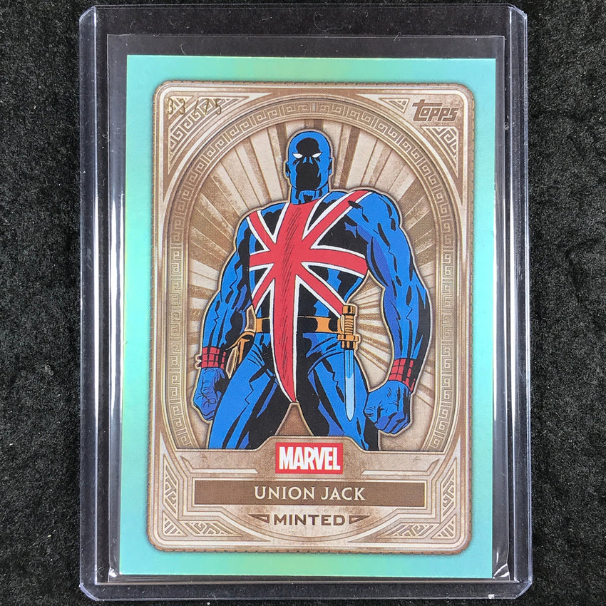 2025 Topps Marvel Mint UNION JACK Bronze Green Mint Foil 33/75 #34