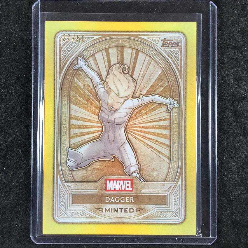 2025 Topps Marvel Mint DAGGER Bronze Gold Foil 27/50 #31