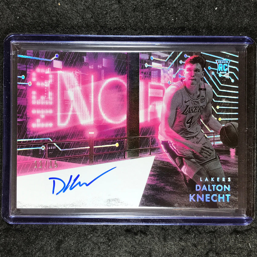 2024-25 Noir DALTON KNECHT NEONoir Signatures Rookie Auto International 11/15
