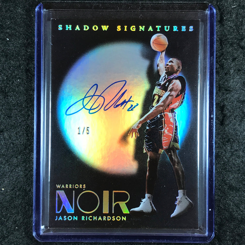 2024-25 Noir JASON RICHARDSON Shadow Signatures Auto International Gold 1/5
