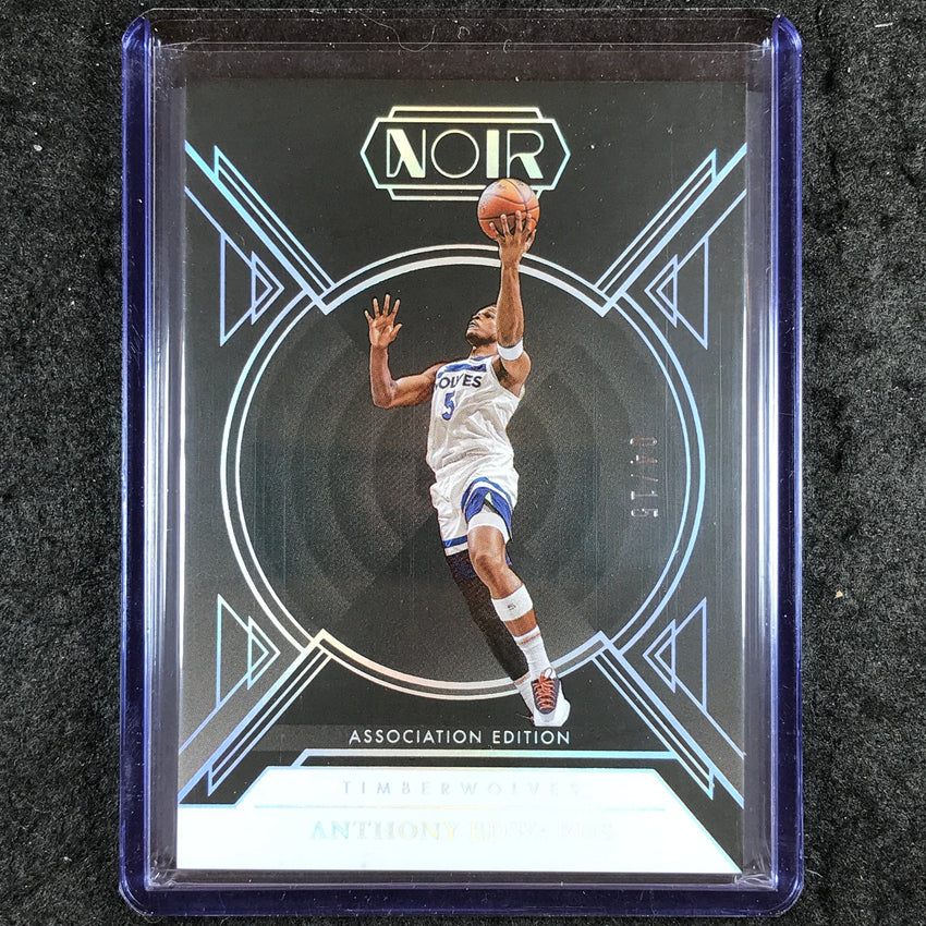 2024-25 Noir ANTHONY EDWARDS Base Association Edition International 4/15 #18