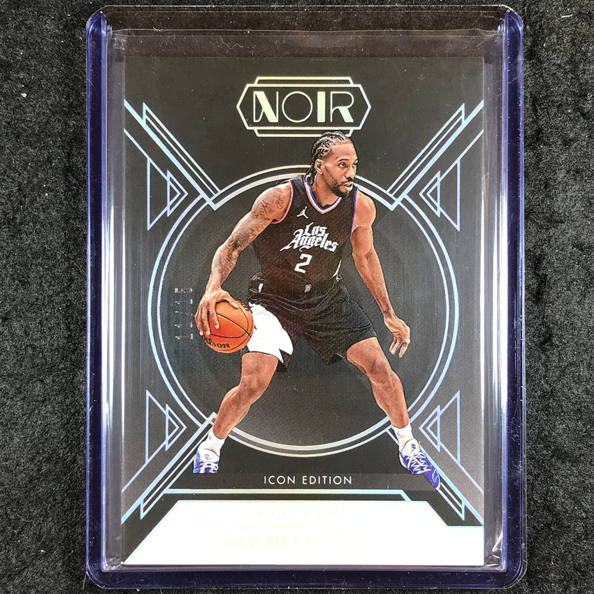 2024-25 Noir KAWHI LEONARD Base Icon Edition International 11/15 #135