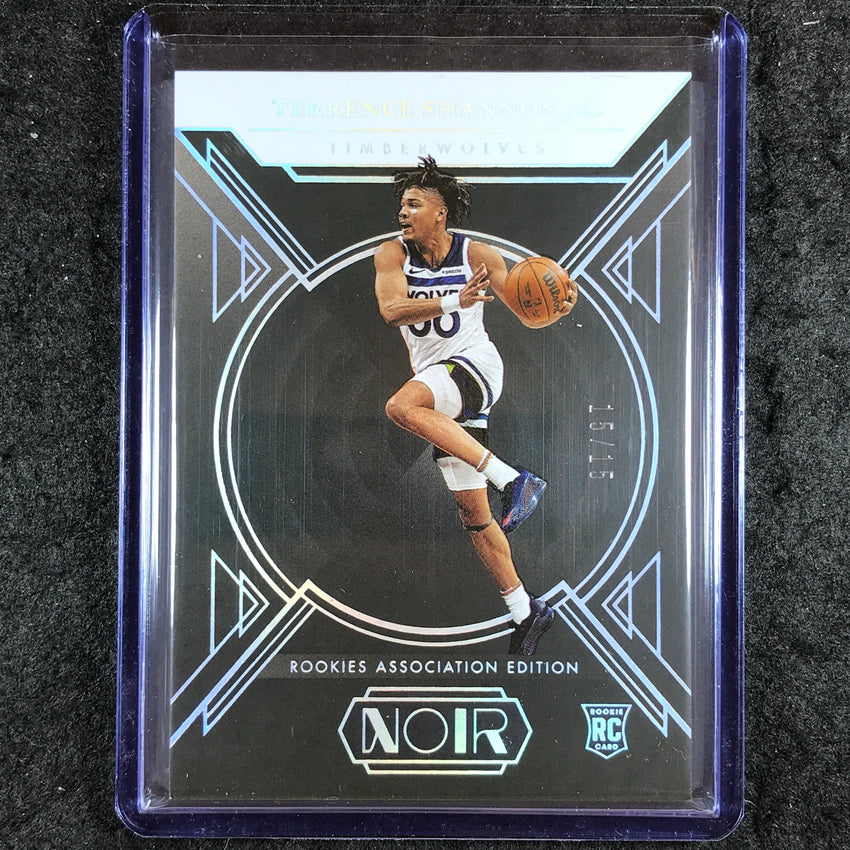 2024-25 Noir TERRENCE SHANNON JR. Rookies Association International 15/15 #161