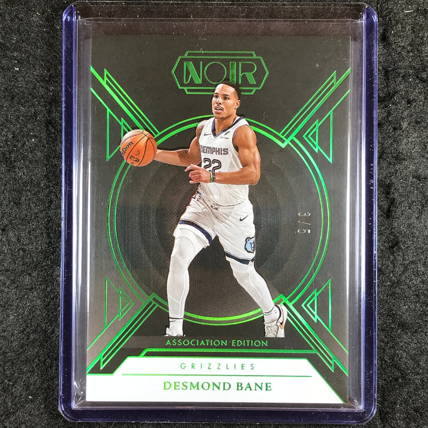 2024-25 Noir DESMOND BANE Base Association Edition International Green 3/5 #69