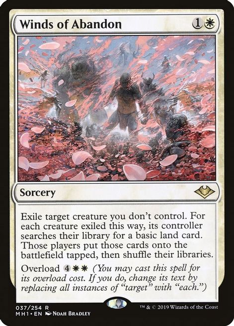 Winds Of Abandon - 037/254 - Rare Modern Horizons