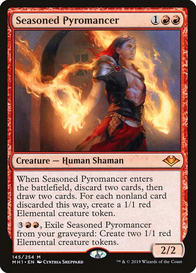 Seasoned Pyromancer - 145/254 - Mythic Modern Horizons