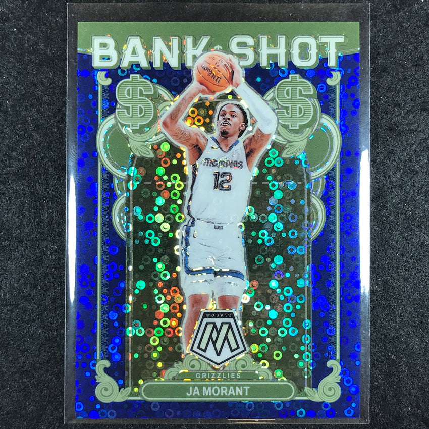 2023-24 Mosaic JA MORANT Bank Shot Blue Fast Break 62/85 #12