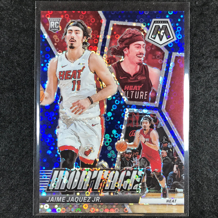 2023-24 Mosaic JAIME JAQUEZ JR. Montage Rookie Blue Fast Break 33/85 #28
